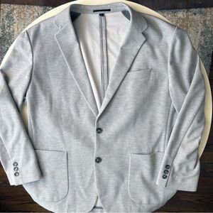 J. Crew Factory Men’s Thompson Knit Blazer Jacket Size XL Gray